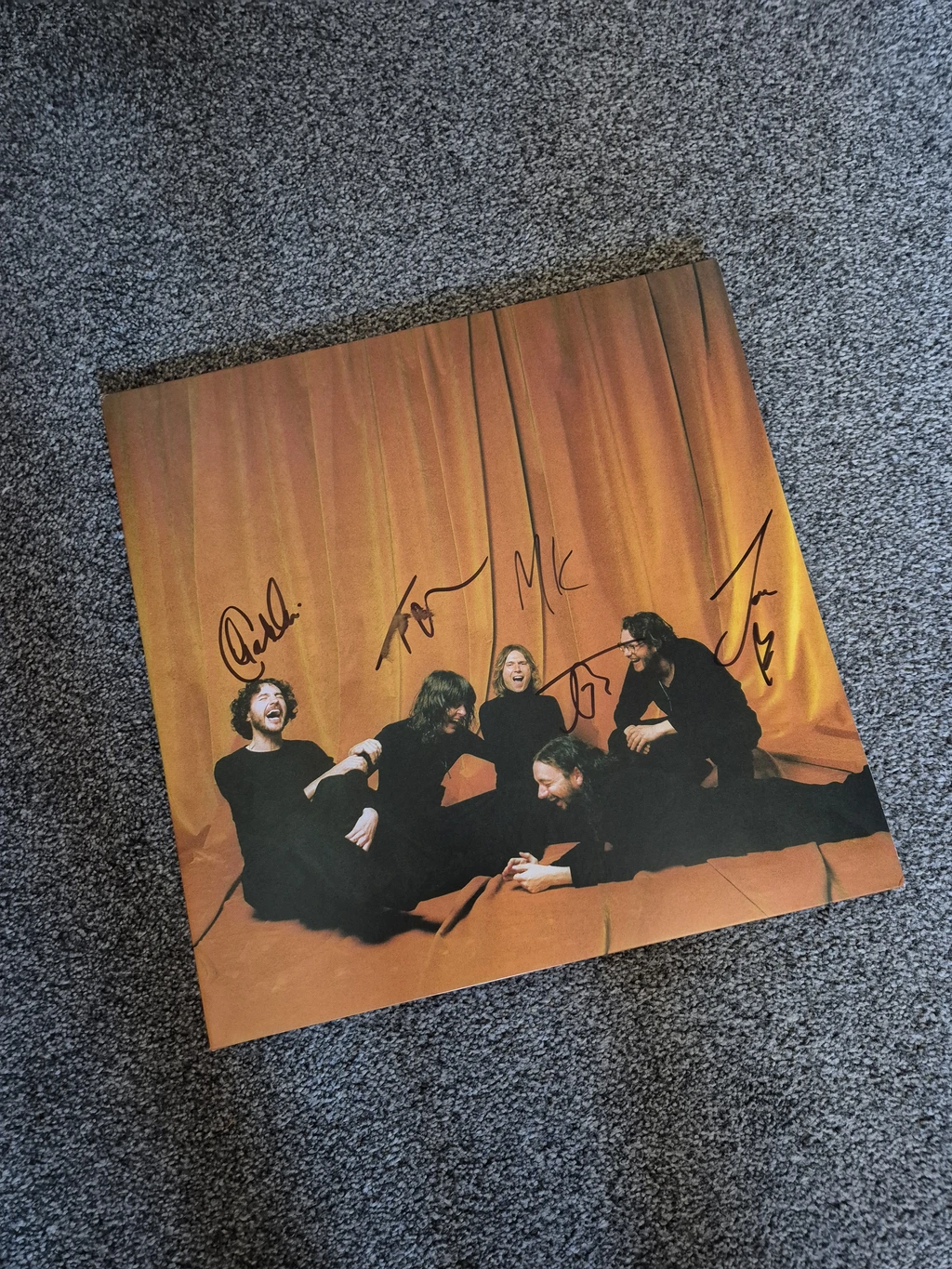 Signed Blossoms Gary vinyl album
